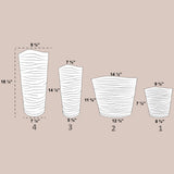 BAHAMAS PLANTER Fiberglass Planters Gardia Planters Fiberglass planter for indoors and outdoors from big plus size planters and small pots for plants Large and big pots and large containers