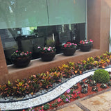 VENICE PLANTER Fiberglass Planters Gardia Planters Fiberglass planter for indoors and outdoors from big plus size planters and small pots for plants Large and big pots and large containers