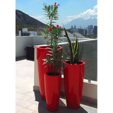 CONICAL CYLINDER PLANTER Fiberglass Planters Gardia Planters Fiberglass planter for indoors and outdoors from big plus size planters and small pots for plants Large and big pots and large containers