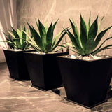 SQUARE CONE PLANTER Fiberglass Planters Gardia Planters Fiberglass planter for indoors and outdoors from big plus size planters and small pots for plants Large and big pots and large containers