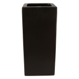 TALL CUBIC PLANTER Fiberglass Planters Gardia Planters Fiberglass planter for indoors and outdoors from big plus size planters and small pots for plants Large and big pots and large containers