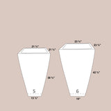 HOLLAND PLANTER Fiberglass Planters Gardia Planters Fiberglass planter for indoors and outdoors from big plus size planters and small pots for plants Large and big pots and large containers