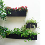 WALL RECTANGULAR PLANTER Fiberglass Planters Gardia Planters Fiberglass planter for indoors and outdoors from big plus size planters and small pots for plants Large and big pots and large containers