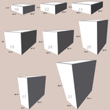 RECTANGULAR PLANTER Fiberglass Planters Gardia Planters Fiberglass planter for indoors and outdoors from big plus size planters and small pots for plants Large and big pots and large containers