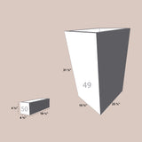 RECTANGULAR PLANTER Fiberglass Planters Gardia Planters Fiberglass planter for indoors and outdoors from big plus size planters and small pots for plants Large and big pots and large containers