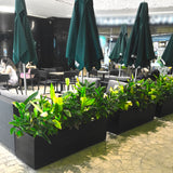 RECTANGULAR PLANTER Fiberglass Planters Gardia Planters Fiberglass planter for indoors and outdoors from big plus size planters and small pots for plants Large and big pots and large containers