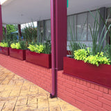RECTANGULAR PLANTER Fiberglass Planters Gardia Planters Fiberglass planter for indoors and outdoors from big plus size planters and small pots for plants Large and big pots and large containers