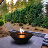 BOWL 01 FIRE PIT Fiberglass Planters Gardia Planters Fiberglass planter for indoors and outdoors from big plus size planters and small pots for plants Large and big pots and large containers