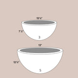 PENDANT VENICE ROUND PLANTER Fiberglass Planters Gardia Planters Fiberglass planter for indoors and outdoors from big plus size planters and small pots for plants Large and big pots and large containers