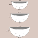 WALL VENICE PLANTER Fiberglass Planters Gardia Planters Fiberglass planter for indoors and outdoors from big plus size planters and small pots for plants Large and big pots and large containers