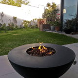 VENICE 01 FIRE PIT Fiberglass Planters Gardia Planters Fiberglass planter for indoors and outdoors from big plus size planters and small pots for plants Large and big pots and large containers