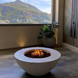 VENICE 03 FIRE PIT Fiberglass Planters Gardia Planters Fiberglass planter for indoors and outdoors from big plus size planters and small pots for plants Large and big pots and large containers