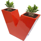 VICTORY PLANTER Fiberglass Planters Gardia Planters Fiberglass planter for indoors and outdoors from big plus size planters and small pots for plants Large and big pots and large containers