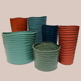 BAHAMAS PLANTER Fiberglass Planters Gardia Planters Fiberglass planter for indoors and outdoors from big plus size planters and small pots for plants Large and big pots and large containers