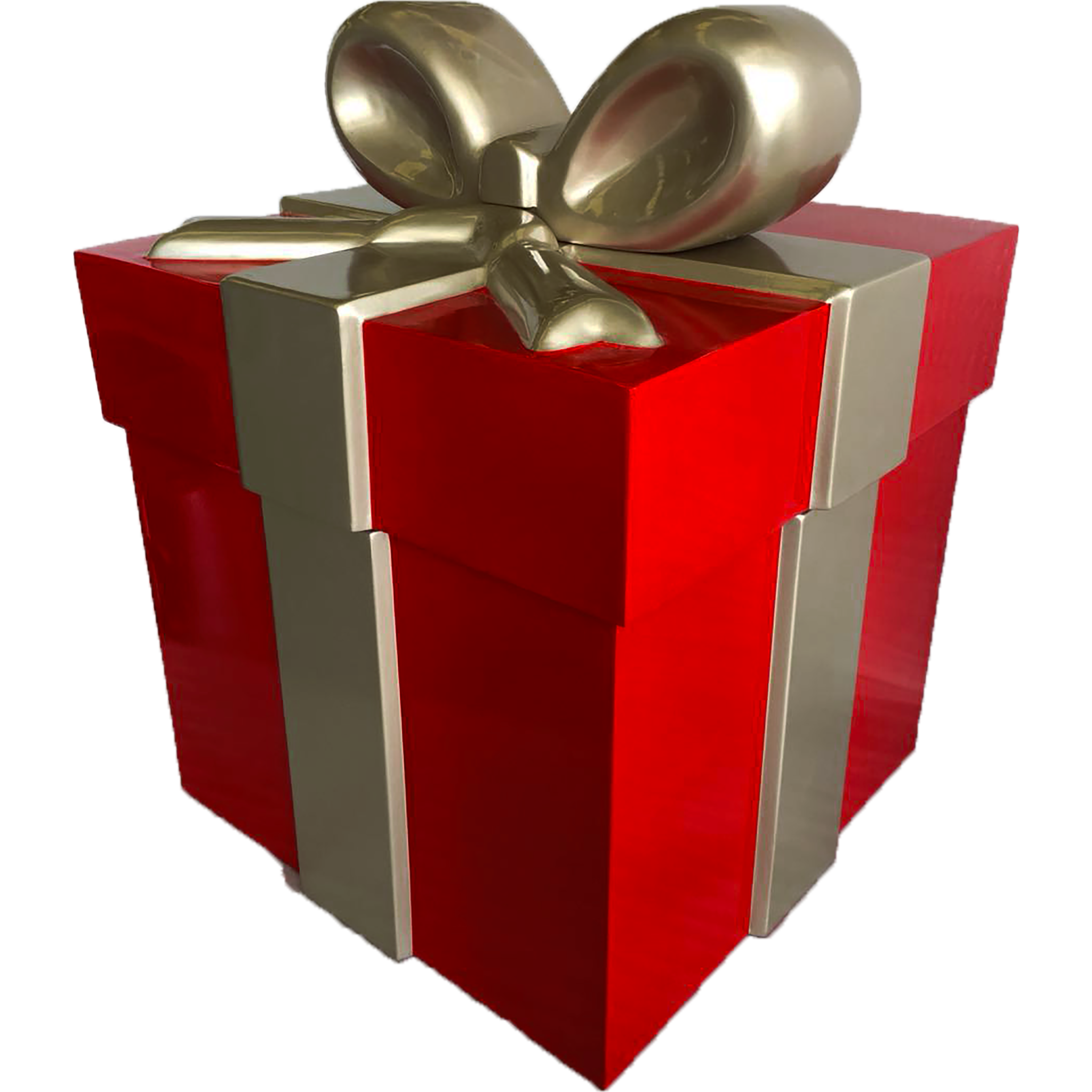 GIANT FIBERGLASS CHRISTMAS GIFT BOXES DECORATIONS Gardia Planters