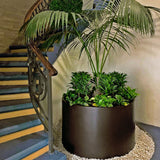 CYLINDER PLANTER Fiberglass Planters Gardia Planters Fiberglass planter for indoors and outdoors from big plus size planters and small pots for plants Large and big pots and large containers