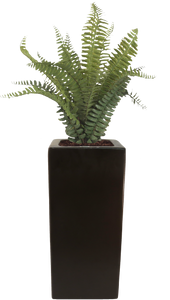 TALL CUBIC PLANTER Fiberglass Planters Gardia Planters Fiberglass planter for indoors and outdoors from big plus size planters and small pots for plants Large and big pots and large containers