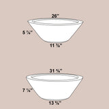 PENDANT SMOOTH BOWL PLANTER Fiberglass Planters Gardia Planters Fiberglass planter for indoors and outdoors from big plus size planters and small pots for plants Large and big pots and large containers