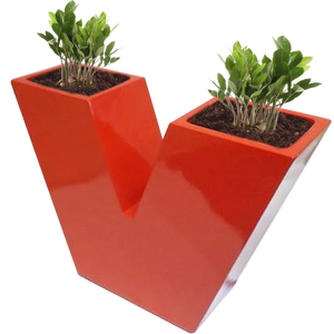 VICTORY PLANTER Fiberglass Planters Gardia Planters Fiberglass planter for indoors and outdoors from big plus size planters and small pots for plants Large and big pots and large containers
